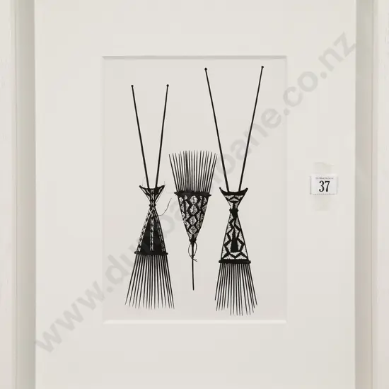 Brian Brake - Woven Combs (Solomon Islands - C. 1925-1930)