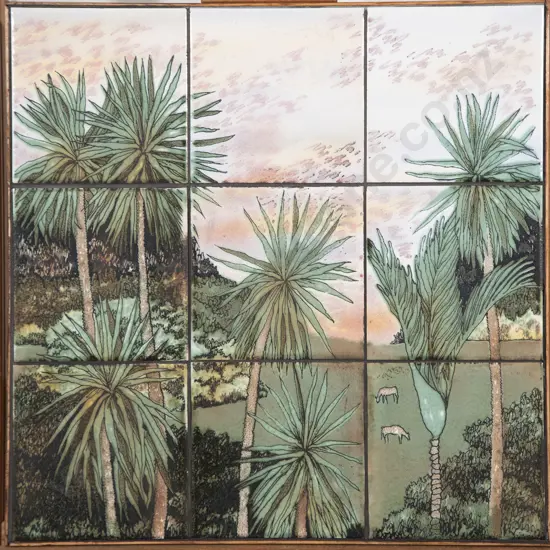 Ceramic Landscape Panel
