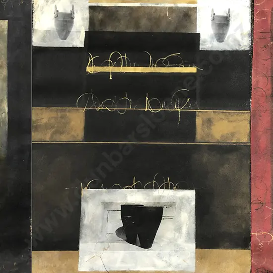 Christine Bell-Pearson - Untitled (Abstract Composition) & two others (3)