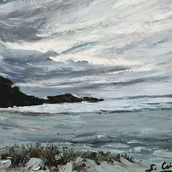 Sam Cairncross - Storm Clouds Over Ocean Beach