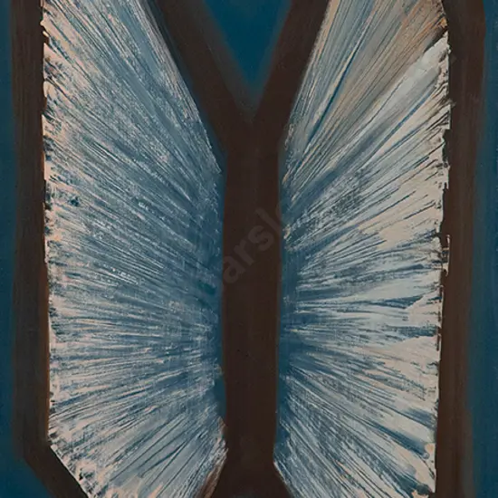 Eric Lee Johnson - Figure on Blue