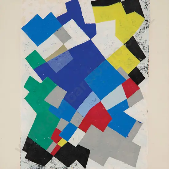 Andre Bloc - Poems sur soie portfolio