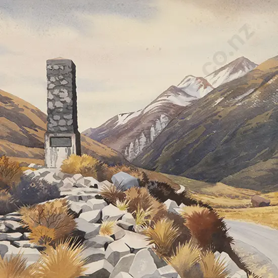 Simon Bugden - Memorial Cairn Arthur's Pass