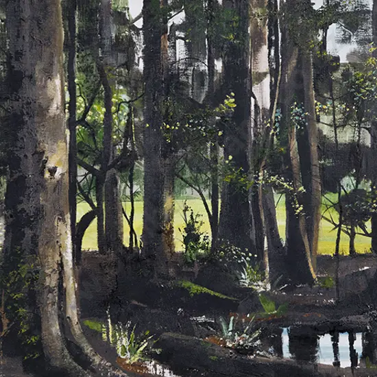 Graham Braddock - Wooded Landscape