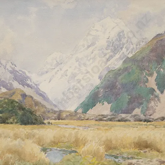 Charles H Howarth - Mt Cook & Gianni (2)