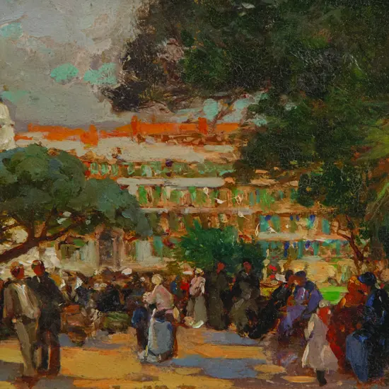 George Charles Haite - Hanging Garden