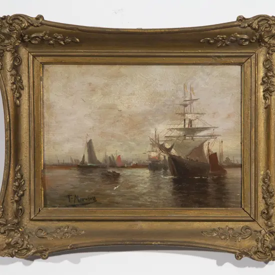 Manner of F Marinus - Sailing Vessels in Harbour