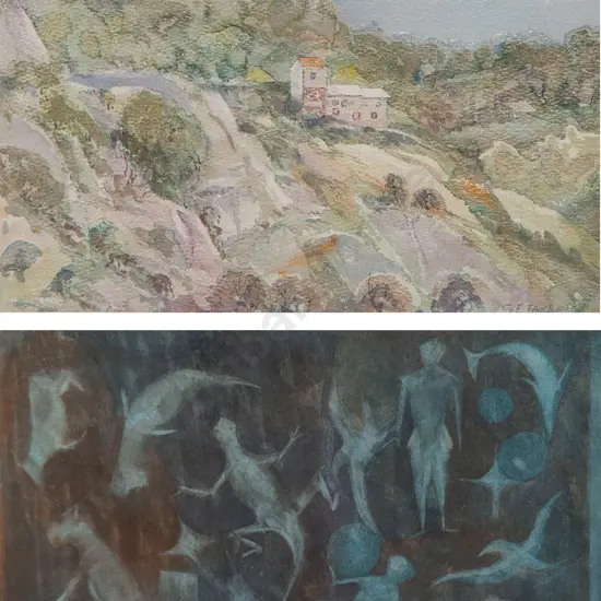 G E Fairburn - works on paper (2)