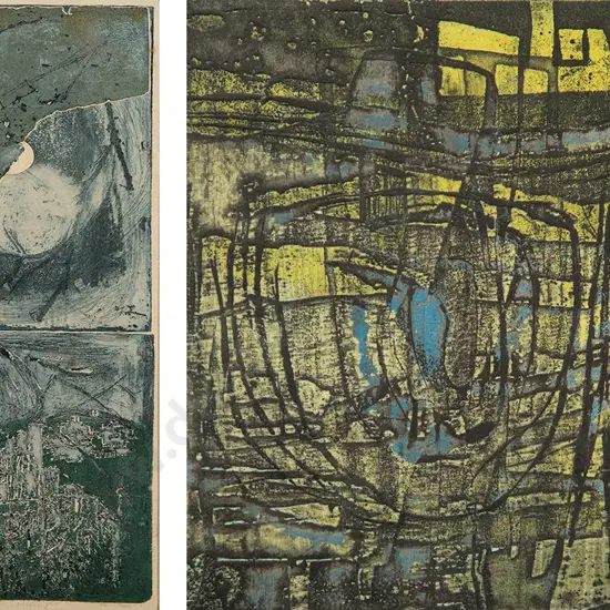 Bernard Waters & Elva Bett prints (2)