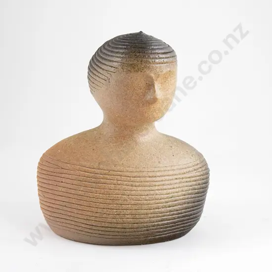 Bust With Ribbed Decoration