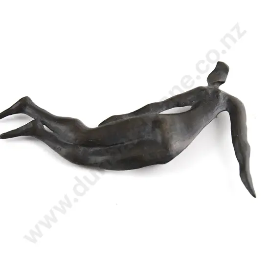 Small Bronze Recumbent Nude