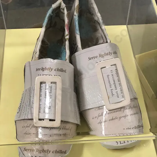 Lauren Lysaght - Shoes - Mixed media sculptures on four plinths (4)