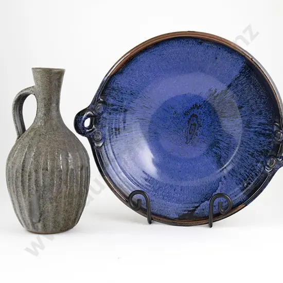 Large Bowl & Wine Ewer