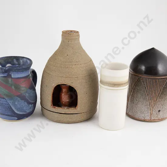 Glazed Jar and Cover