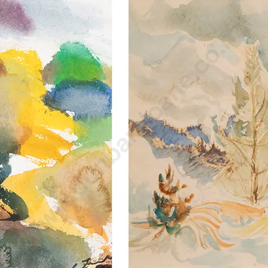 Reg Waghorn & Peter Coates w/c (2)