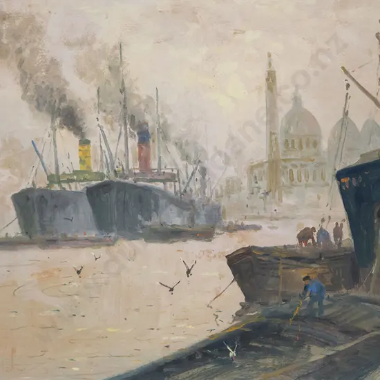 Blythe Fletcher - On the Thames