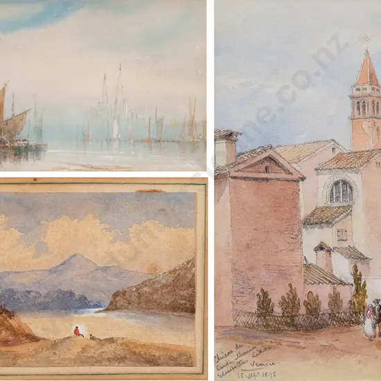 Manner of J C Hoyte & Two European w/c (3)