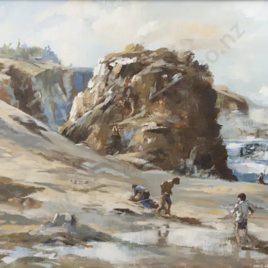 Lance O'Gorman - Fisherman, Muriwai