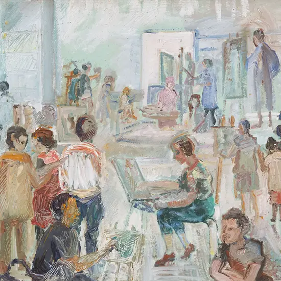 Mabel Still - Class at the Academy