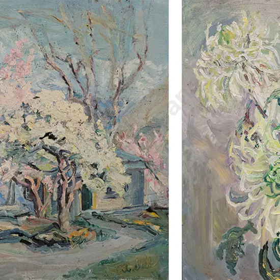 Mabel Still - White and Green Flowers & Other (2)