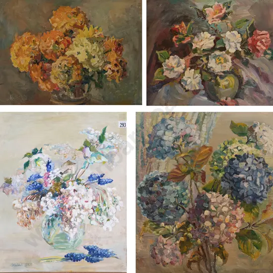 Mabel Still - Unframed Still Life Studies (4)