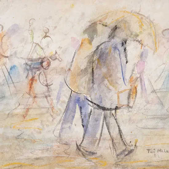 Tui McLauchlan - Gene under an Umbrella