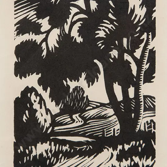 Mabel Clapson - Untitled landscape