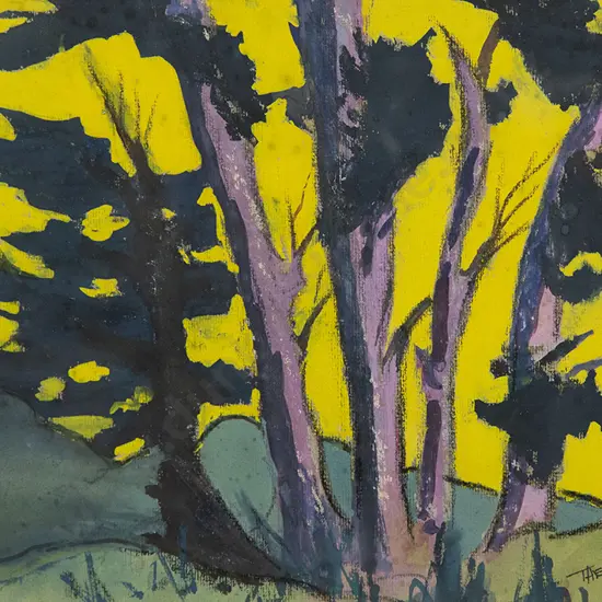 Thelma de Lancy - Tree study