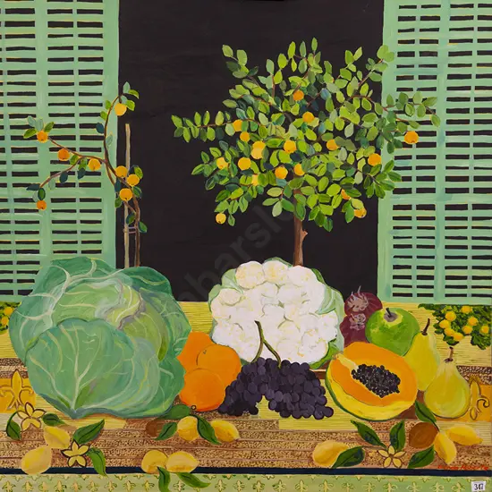 Glenda Roberts - Still life with Fruit & Vegetables