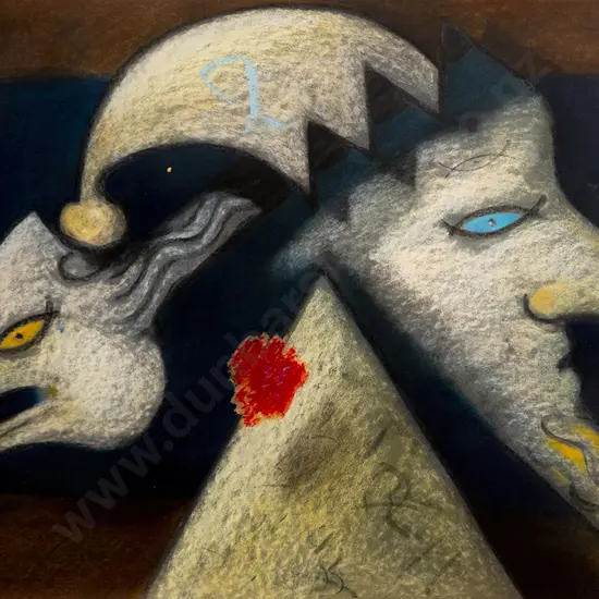 Robert Franken - Abstract with Jester