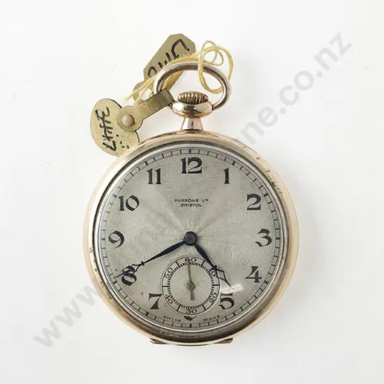 9ct Slimline Pocket Watch
