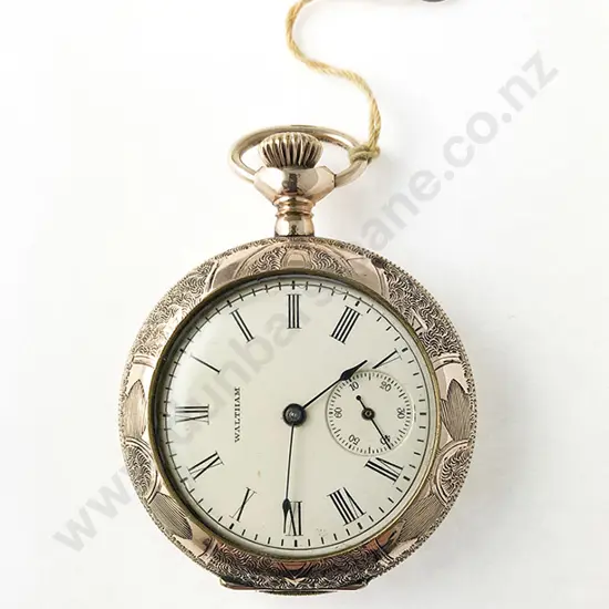 Gold Plated Small Pocket Watch