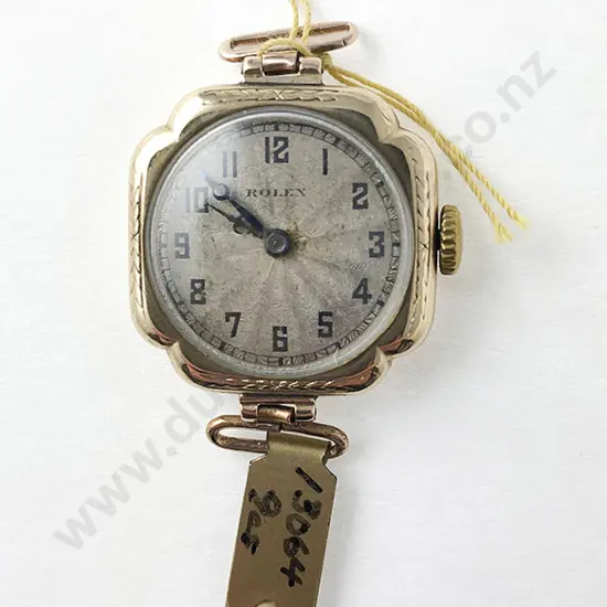 Vintage 9ct Rolex Ladies Wristwatch