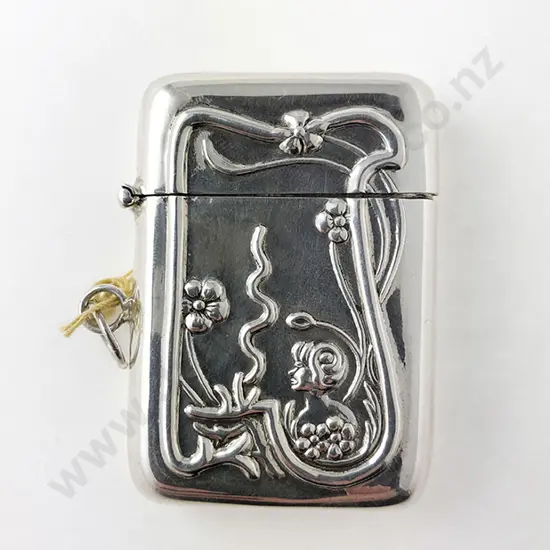 S/S /.925 Embossed Vesta Case