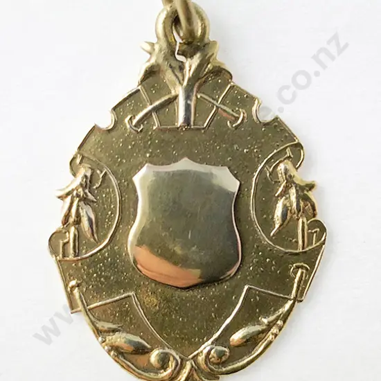 9ct Shield Medallion