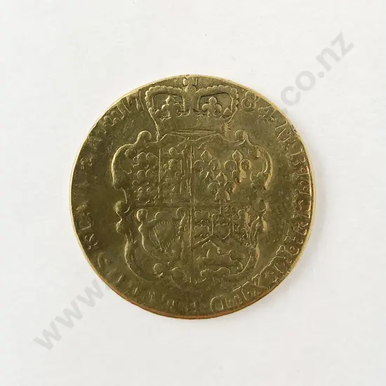 1784 George III Guinea (Worn)