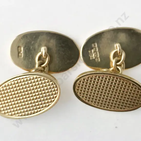 Pr 18ct Cufflinks