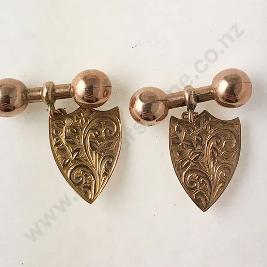 Pr 9ct Cufflinks