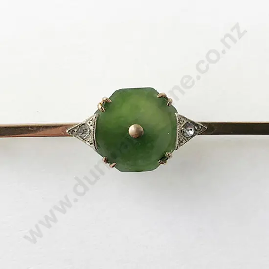 9ct Bar Brooch