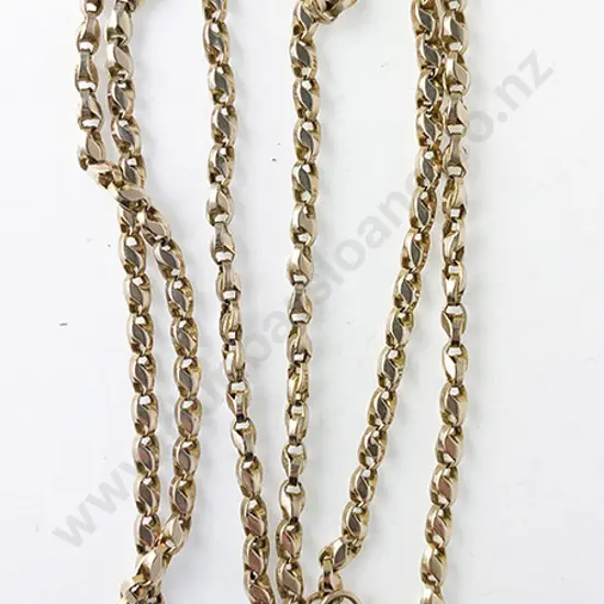 10ct Fancy Link Neck Chain