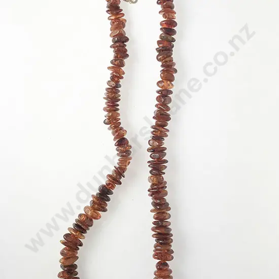Slightly Graduated Russian Amber Necklace