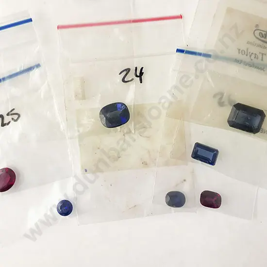 Various Imitation Gem Stones