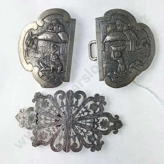 Two Fancy S/S Buckles