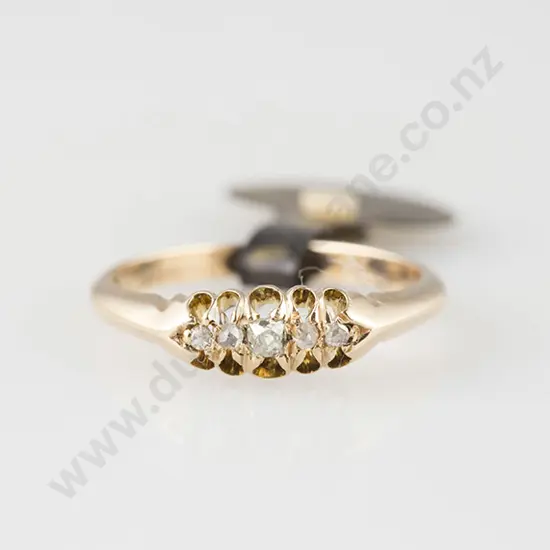 18ct Five Stone Diamond Ring