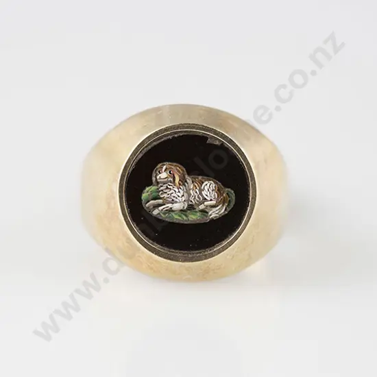 9ct Italian Mosaic Ring
