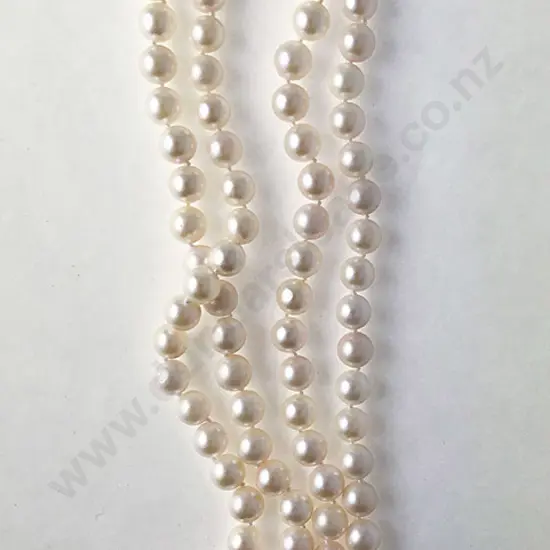 Single Strand Uniform Cultured Pearl Necklace