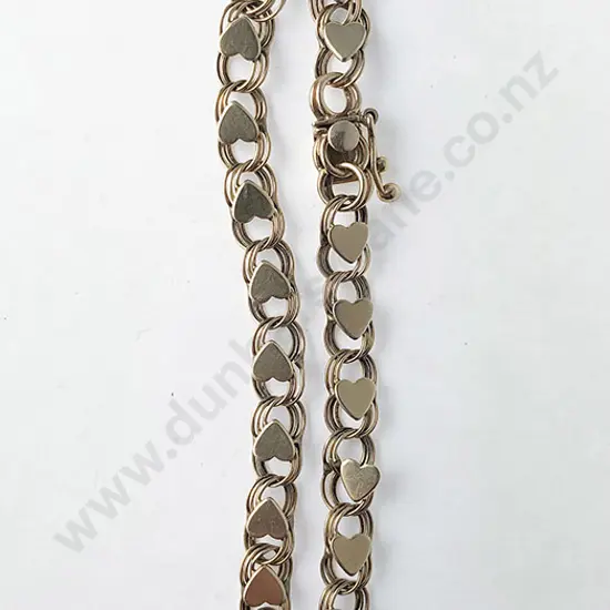 14ct Mixed Link Bracelet