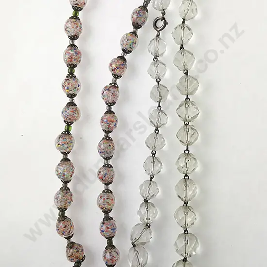 Two Vintage Bead Necklaces
