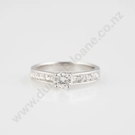 18ct Solitaire Diamond Ring