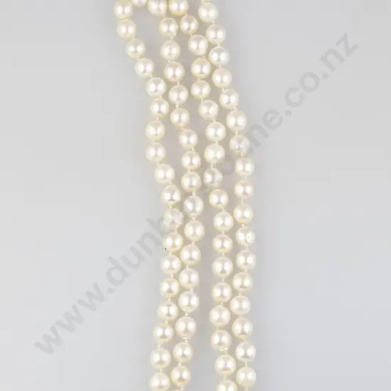 Single Strand Uniform Cultured Pearl Necklace
